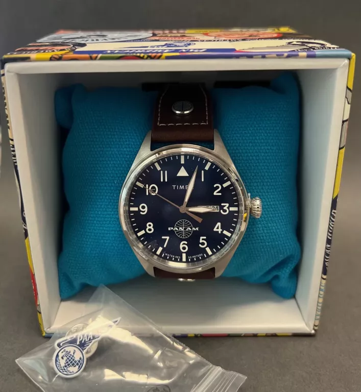 ZEGAREK TIMEX PAN AM WATERBURY TWG030100 LOTNICZY M skie