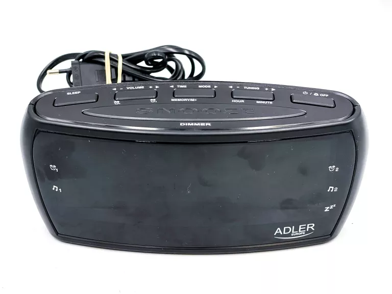 RADIOBUDZIK FM/AM ZEGAR LED ADLER AD1121