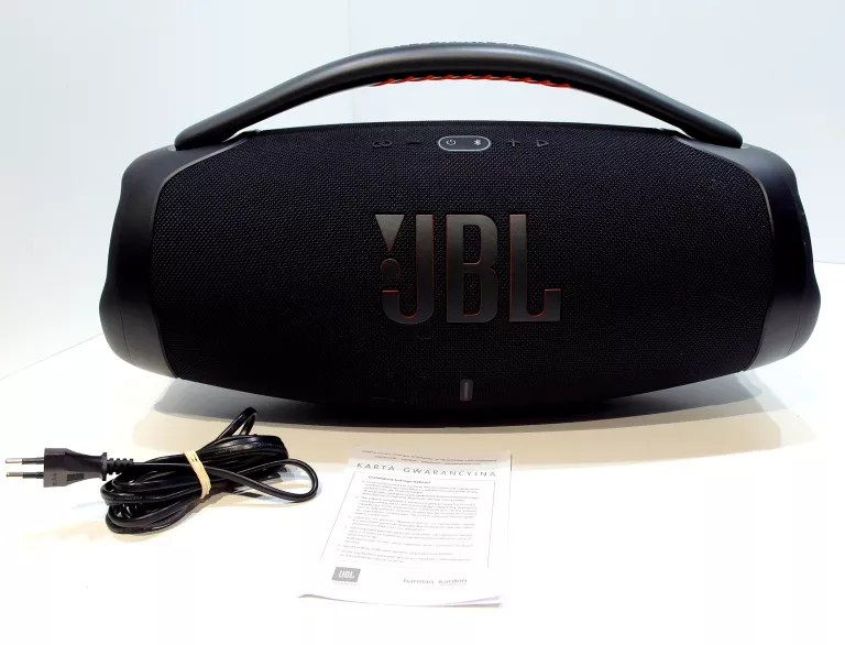 GŁOŚNIK MOBILNY JBL BOOMBOX 3 CZARNY