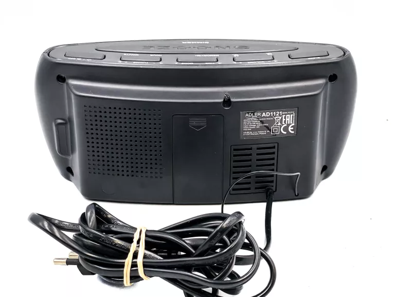 RADIOBUDZIK FM/AM ZEGAR LED ADLER AD1121