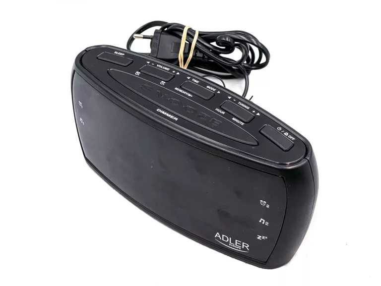 RADIOBUDZIK FM/AM ZEGAR LED ADLER AD1121