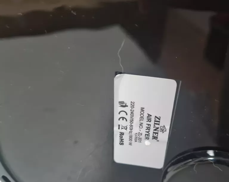 FRYTKOWNICA BEZTŁUSZCZOWA ZILNER AIR FRYER ZL 301