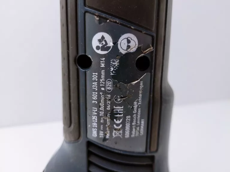 SZLIFIERKA AKUMULATOROWA BOSCH GWS 18-125 V-LI