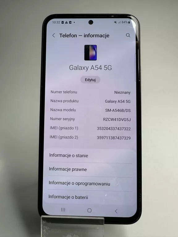 TELEFON SAMSUNG GALAXY A54 5G 8/128 GB. BARDZO ŁADNY!