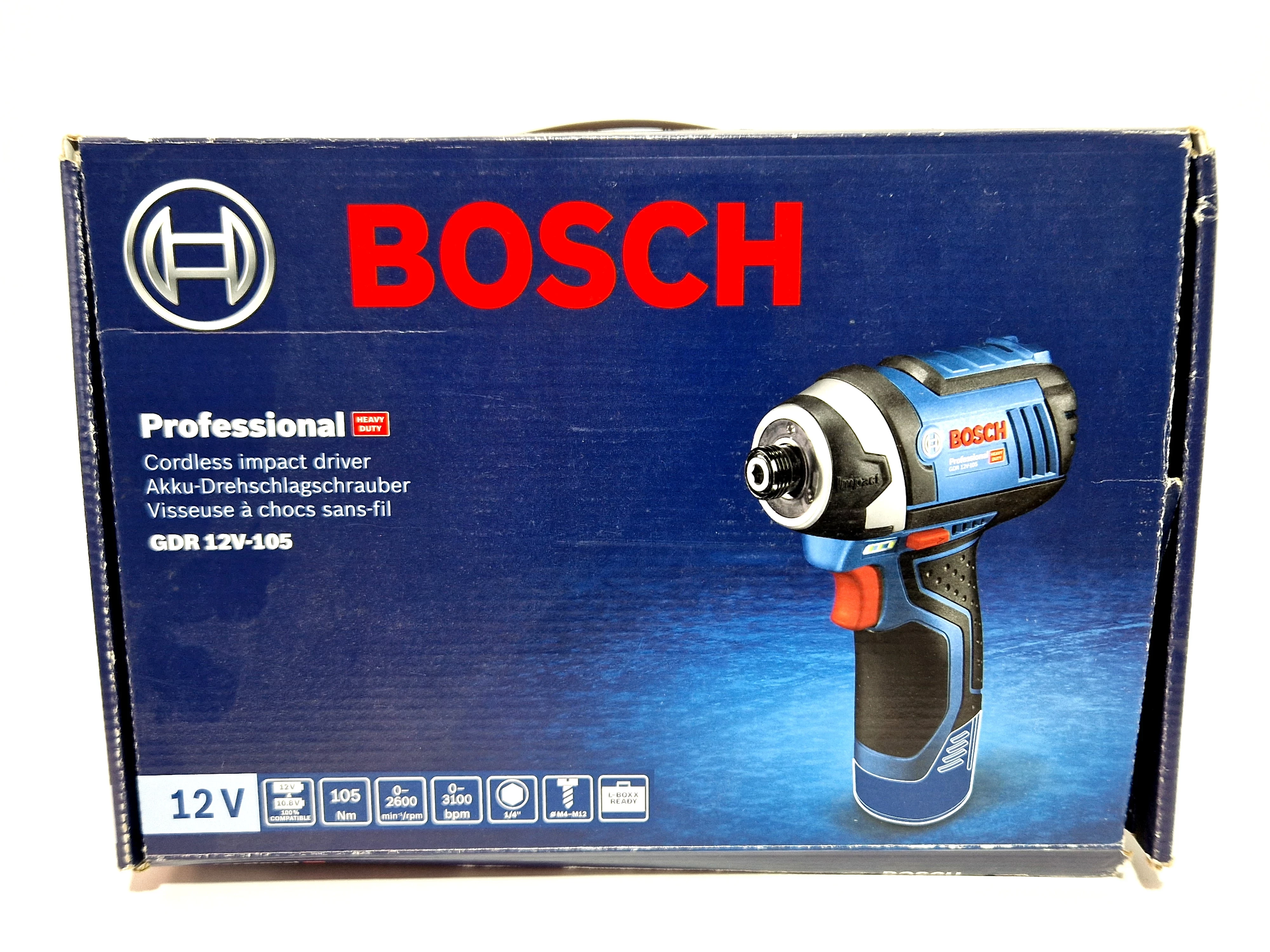 Visseuse a chocs sans fil Bosch Professional GDR 12V-105 avec 2
