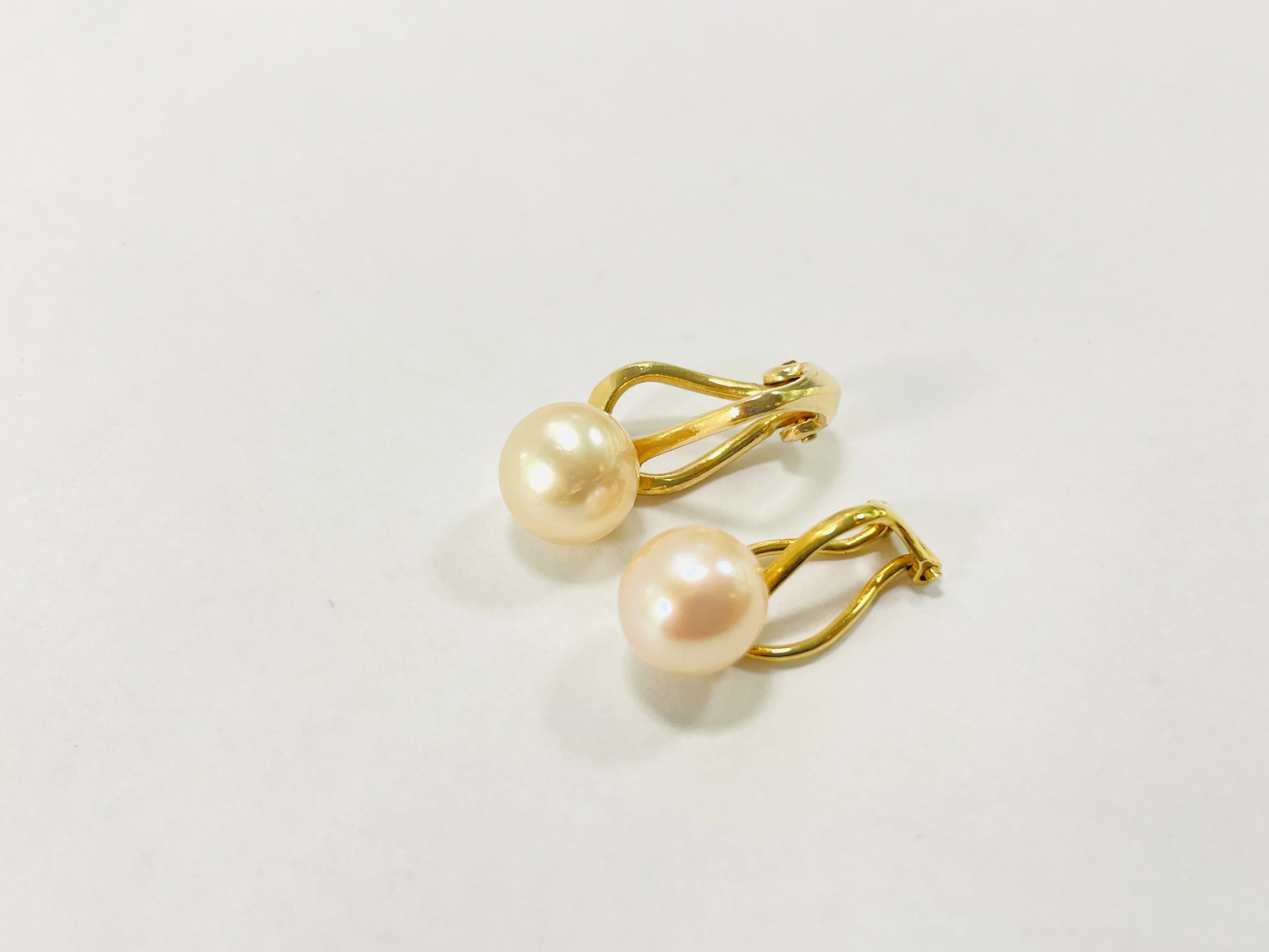 zlote-klipsy-585-z-perlami-hodowlanymi-8mm-303g-certyfikat-kolczyki-stan-uzywany