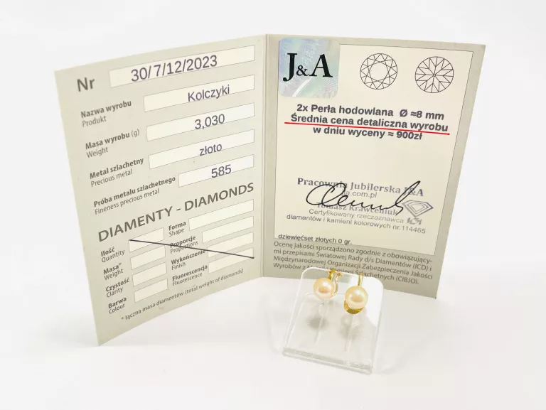 zlote-klipsy-585-z-perlami-hodowlanymi-8mm-303g-certyfikat-kolczyki-material-zloto