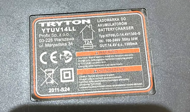 WKRĘTARKA TRYTON TCV14L2 14,4 V