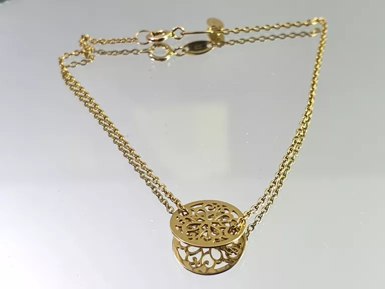 zlota-bransoletka-apart-333-085g-dl-18cm-motyw-brak
