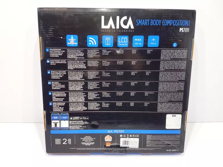 WAGA ŁAZIENKOWA LAICA PS7011