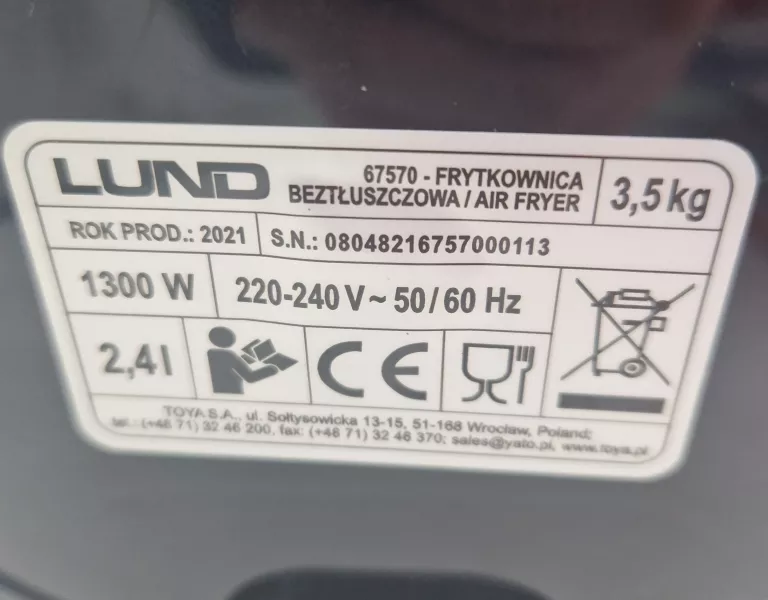 air-fryer-frytkownica-beztluszczowa-lund-67570-kod-producenta-67570