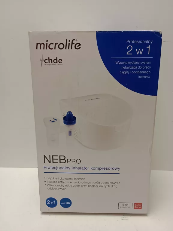 NEB PRO INHALATOR KOMPRESOROWY MICROLIFE