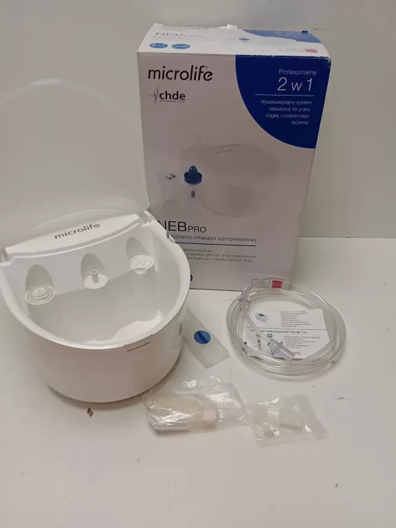 NEB PRO INHALATOR KOMPRESOROWY MICROLIFE