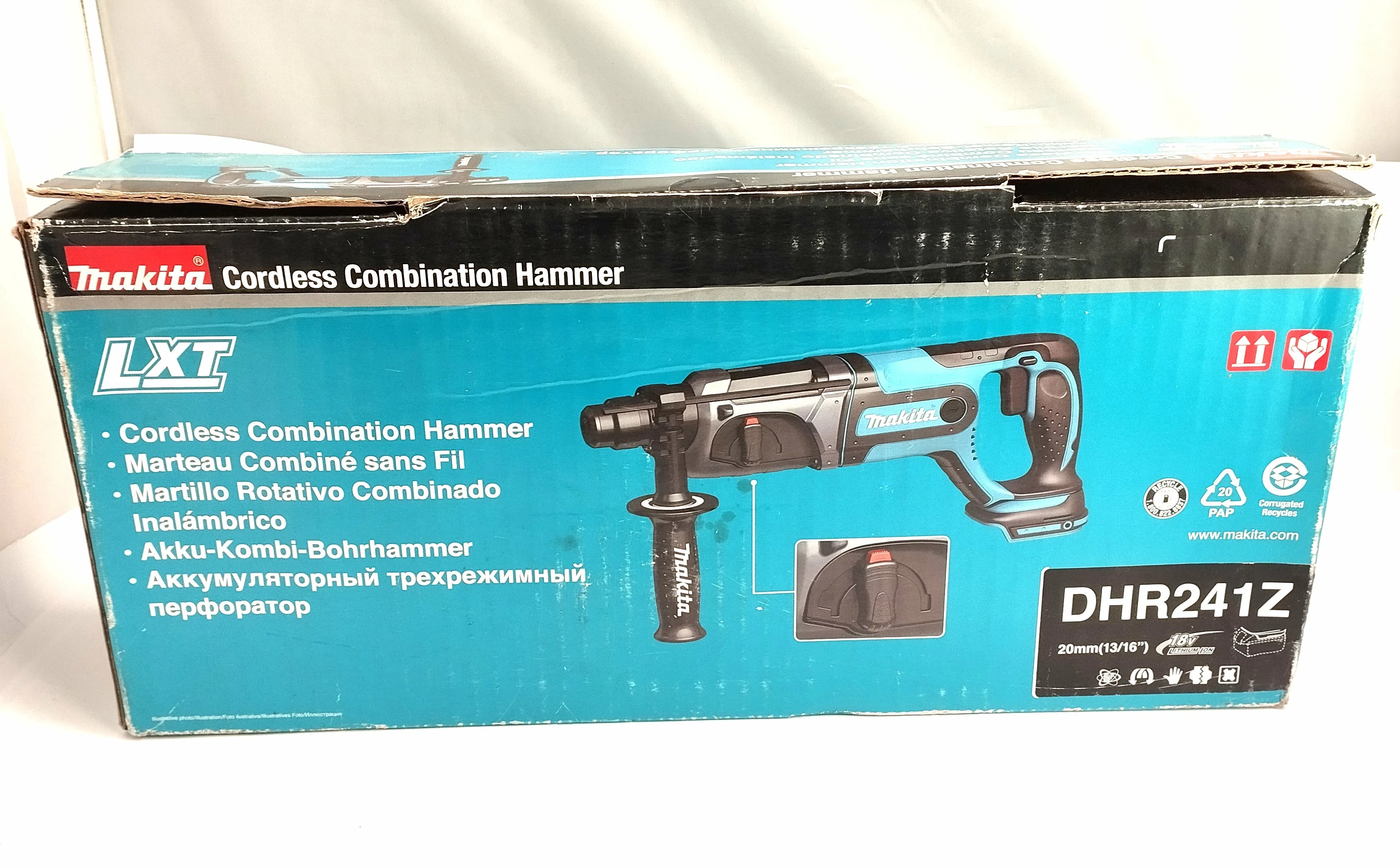 wiertarka-udarowa-makita-dhr241z-stan-powystawowy