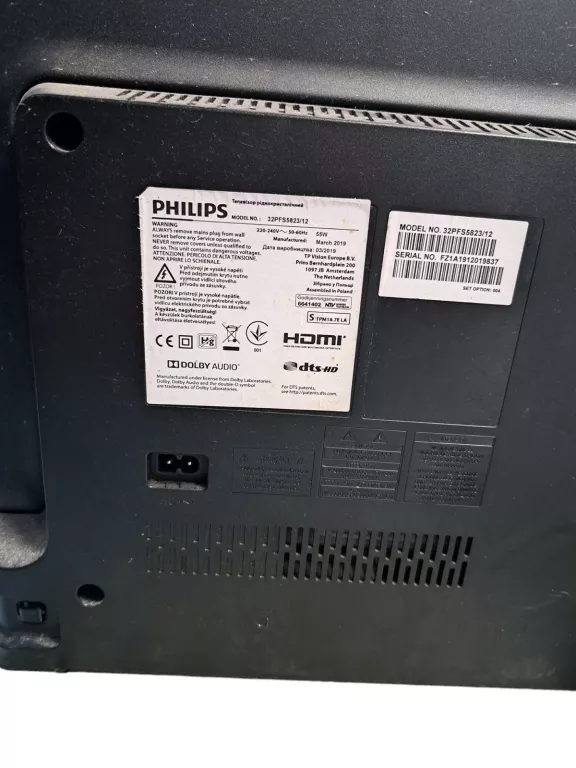 Philips 32pfs5823 sales