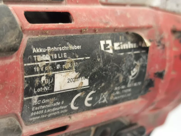 WIERTARKO-WKRĘTARKA EINHELL 18V