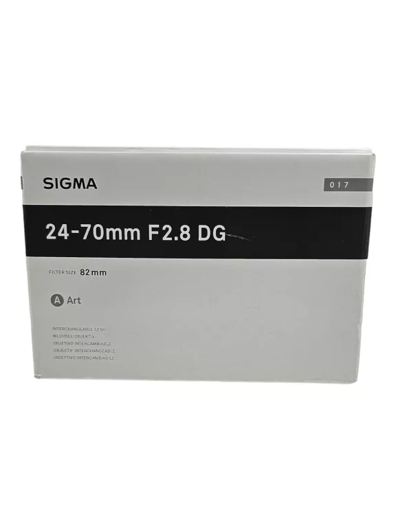 SIGMA 24-70 2,8 CANON EF