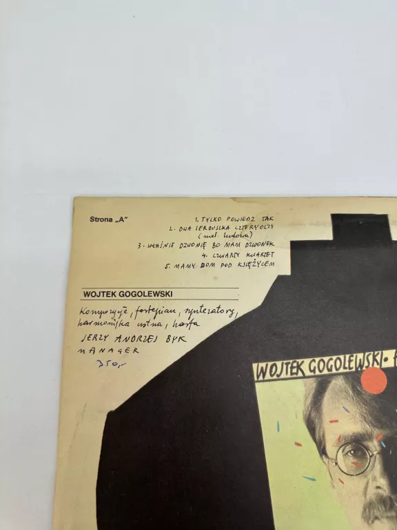 WINYL WOJTEK GOGOLEWSKI "PEŁNY SPOKÓJ"