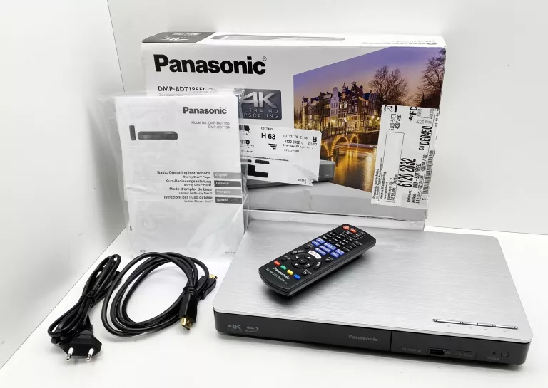ODTWARZACZ BLUE RAY PANASONIC DMP-BDT185EG