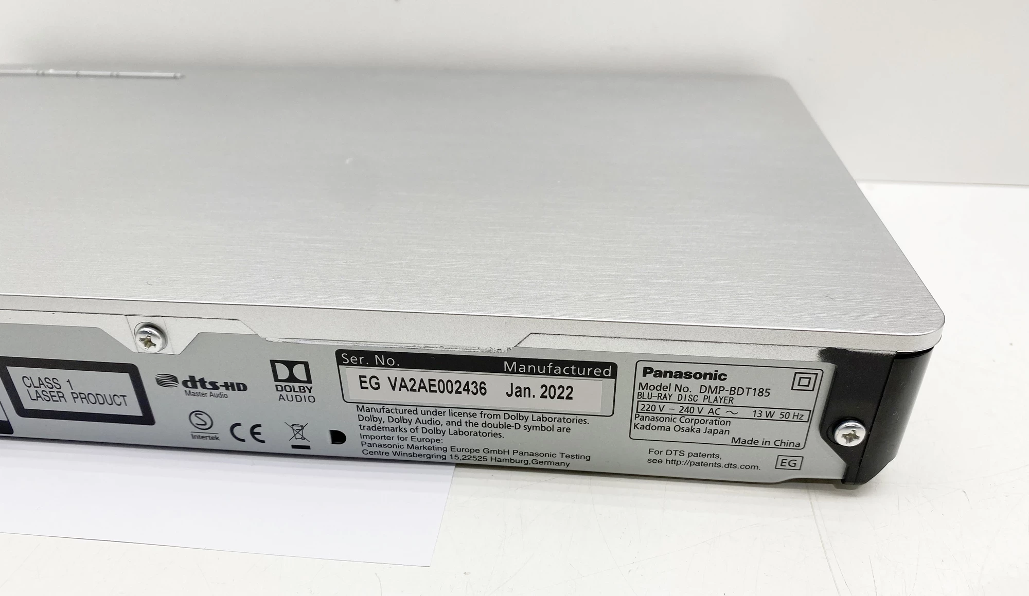 odtwarzacz-blue-ray-panasonic-dmp-bdt185eg-marka-panasonic