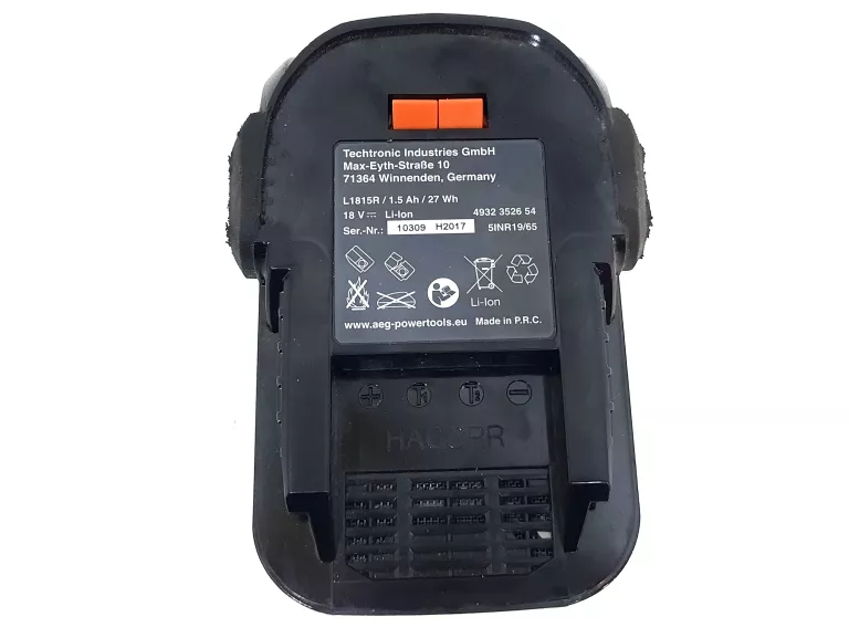 AEG AKUMULATOR PRO 18V LITHIUM ION 1.5AH