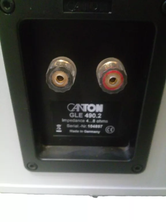 KOLUMNY CANTON GLE 490.2 2SZT SREBRNE