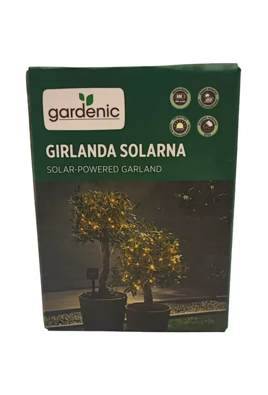 GIRLANDA SOLARNA GARDENIC OGRODOWA BALKONOWA