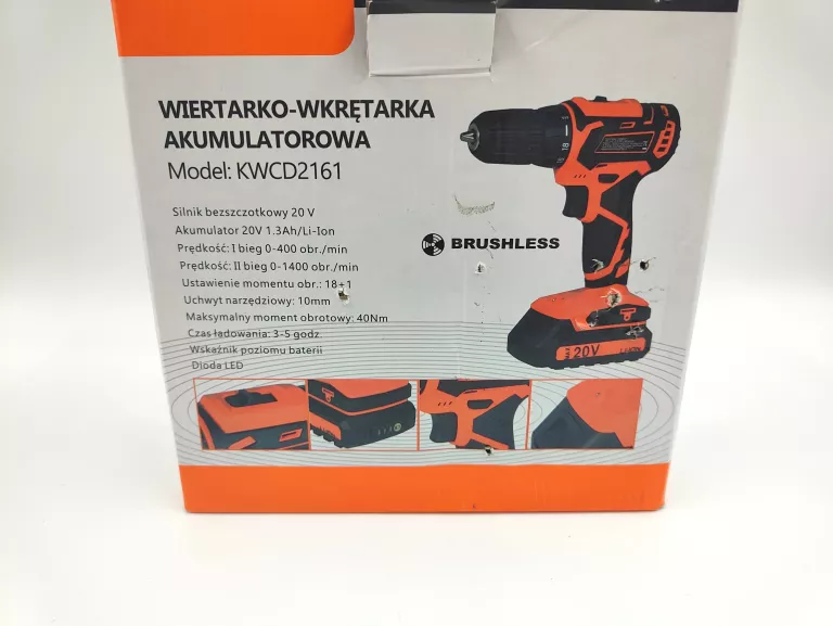 WIERTARKO-WKRĘTARKA KWCD2161+PUDEŁKO