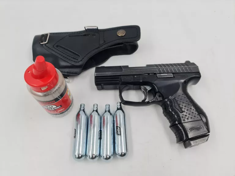 PISTOLET WIATRÓWKA WALTHER CP99 COMPACT 4,5 MM CO + KABURA + NABOJE