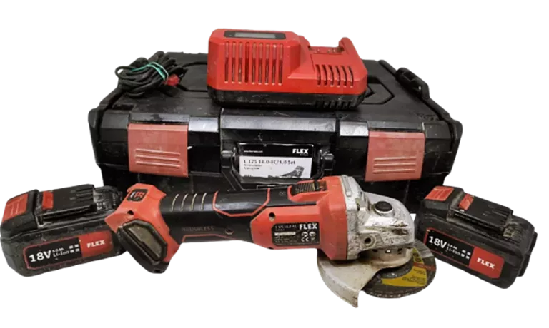 FLEX SZLIFIERKA AKUMULATOROWA L125 18.0-EC/KOMPLET