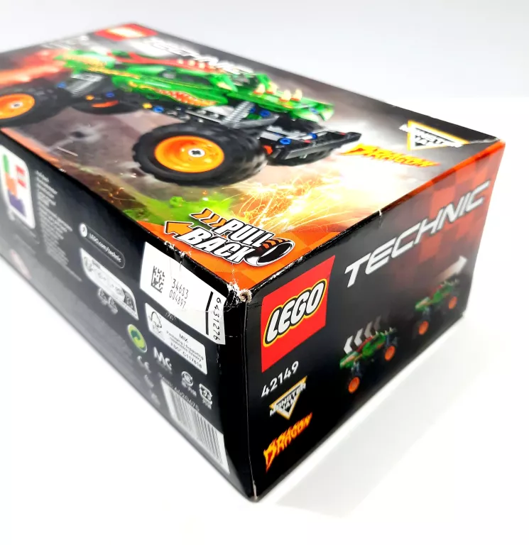 LEGO TECHNIC MONSTER JAM DRAGON 42149