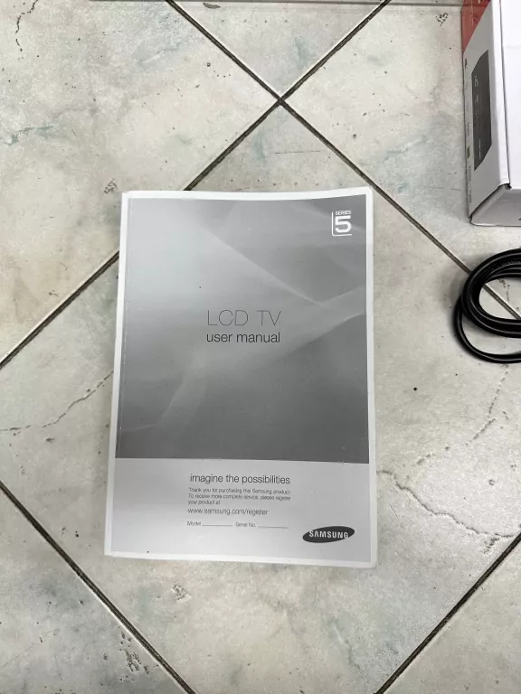 TELEWIZOR SAMSUNG LE40B551A6W + DEKODER DVB-T2