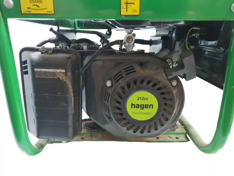AGREGAT PRĄDOTWÓRCZY HAGEN TTD-PTG4000+ 230/12V 3.2KW 212CC
