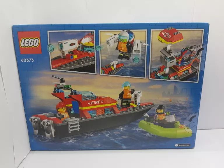LEGO CITY 60373 ŁÓDŹ STRAŻACKA