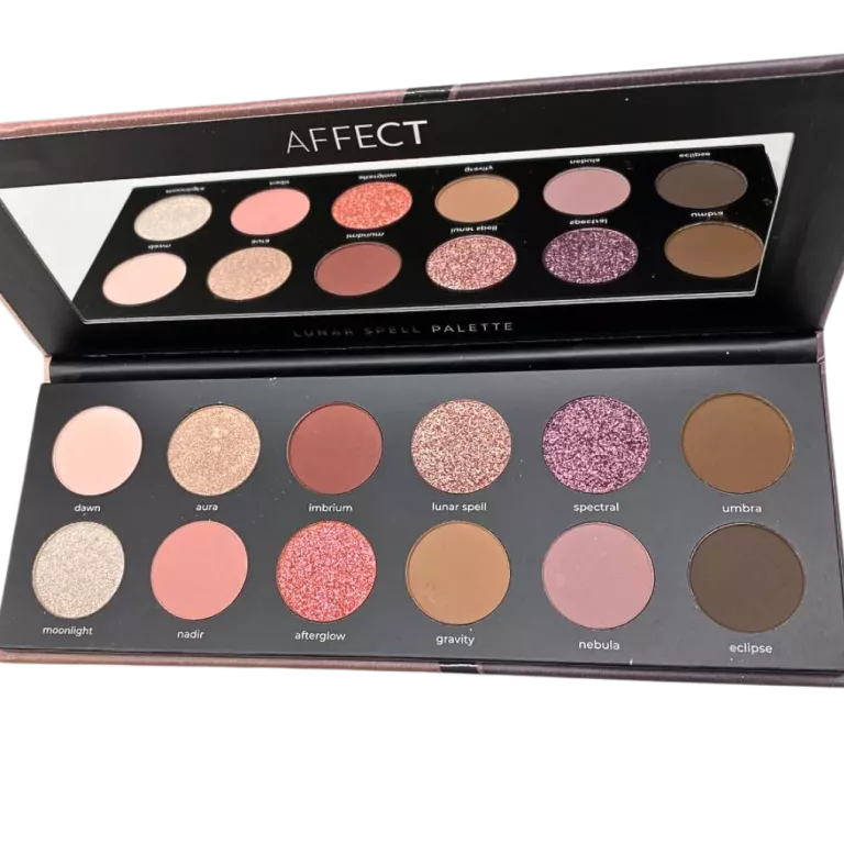 AFFECT LUNAR SPELL EYESHADOW PALETTE PALETA CIENI PRASOWANYCH DO POWIEK 12