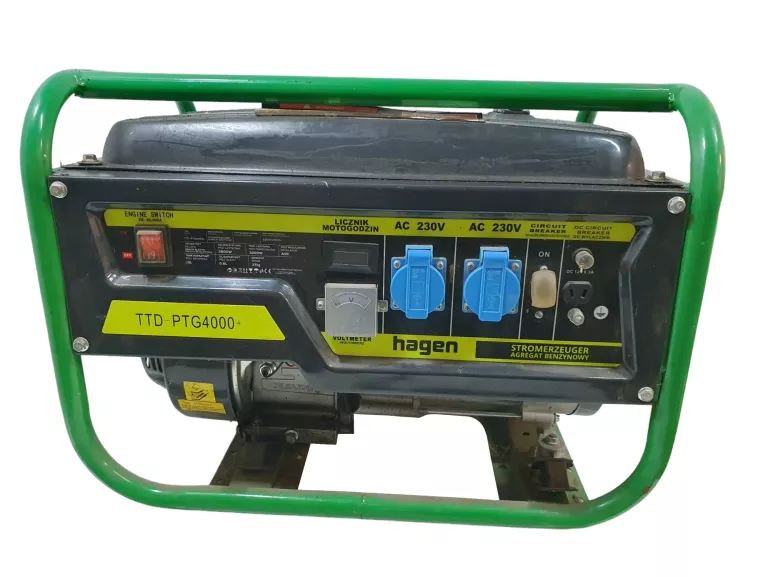 AGREGAT PRĄDOTWÓRCZY HAGEN TTD-PTG4000+ 230/12V 3.2KW 212CC