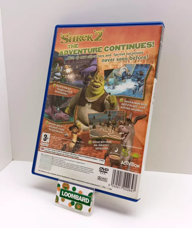 GRA PS2 SHREK 2