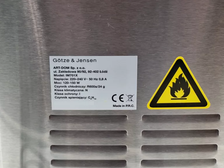 KOSTKARKA DO LODU GÖTZE & JENSEN IM701X