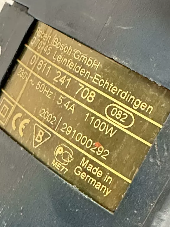 MŁOT UDAROWY BOSCH GSH 388 SDS MAX 1050W 2002