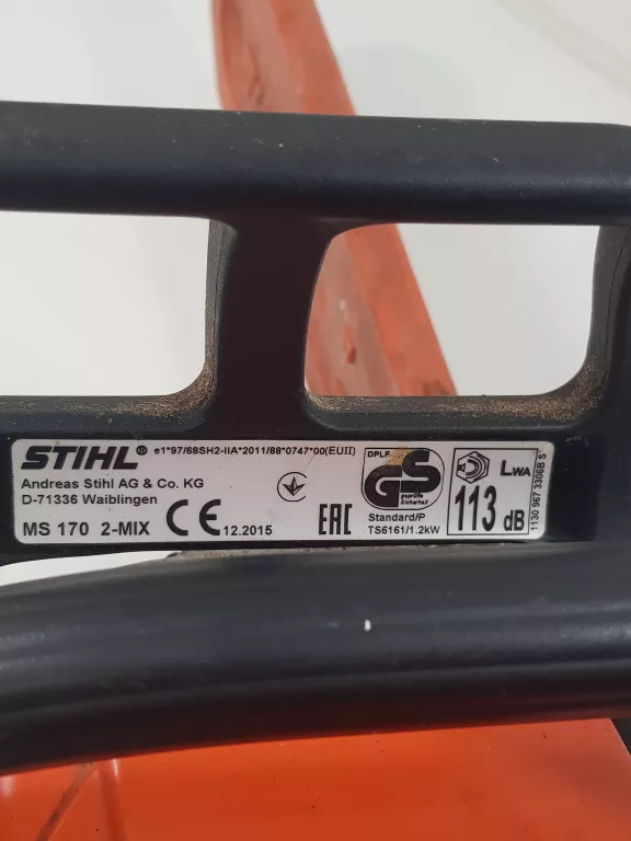 PIŁA STIHL MS170 PROWADNICA +ŁAŃCUCH