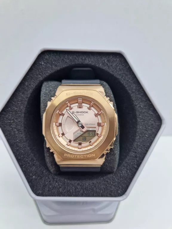 ZEGAREK CASIO G-SHOCK GM-S2100PG-1A4ER STAN IDEALNY