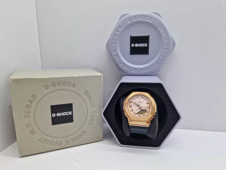 ZEGAREK CASIO G-SHOCK GM-S2100PG-1A4ER STAN IDEALNY