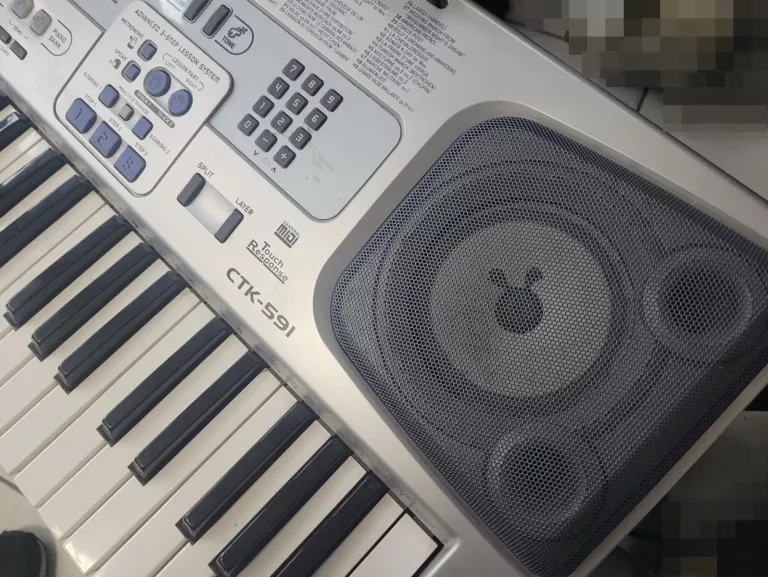 KEYBOARD CASIO CTK-591 + ZASILACZ