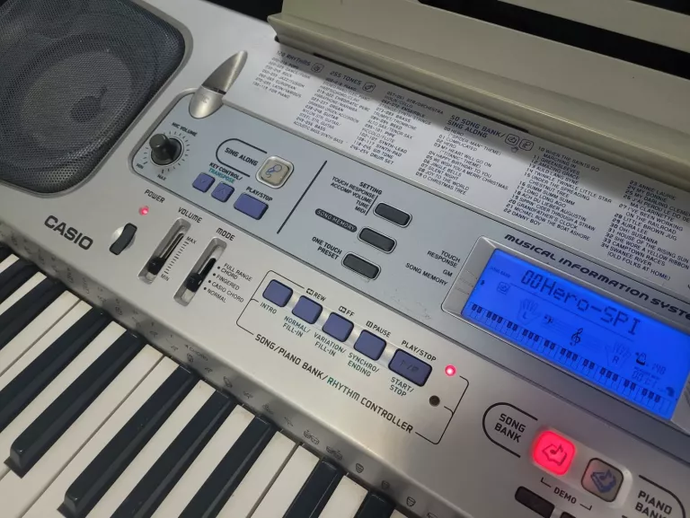 KEYBOARD CASIO CTK-591 + ZASILACZ