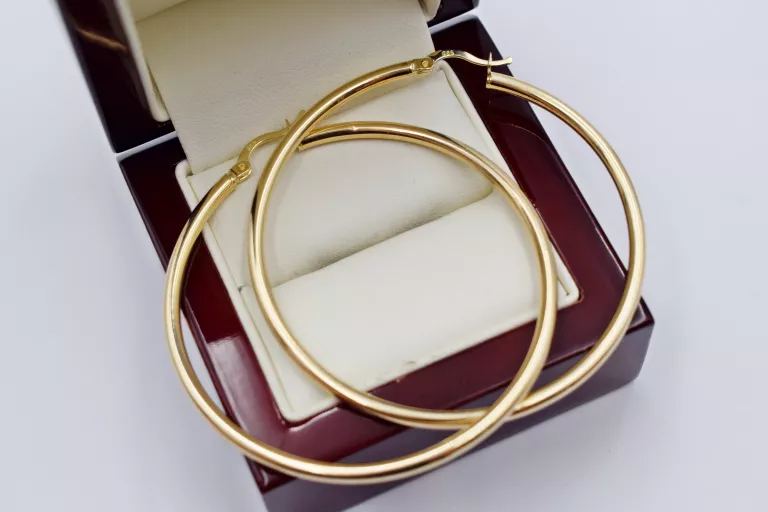 piekne-zlote-kolczyki-kola-dmuchane-585-483g-55cm-stan-11323-2