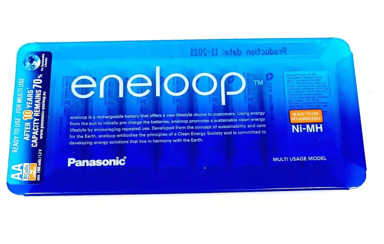 AKUMULATORKI PANASONIC ENELOOP R03 AAA BK-3MCCE/8LE