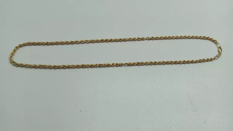 PIĘKNY ZŁOTY ŁAŃCUSZEK G:6,92 PR:585 50 CM