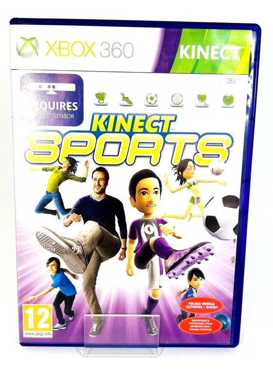 GRA KINECT SPORTS XBOX360 PORYSOWANA PŁYTA