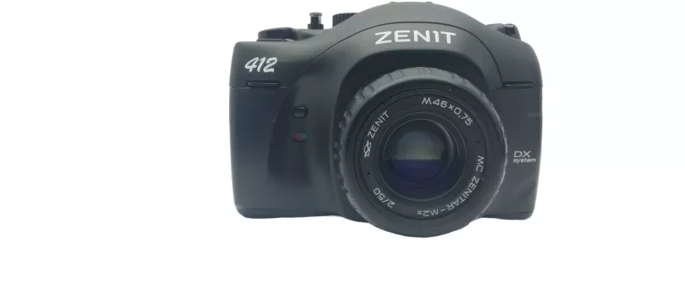 APARAT ZENIT 412 + ETUI + LAMPA