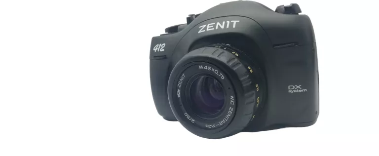 APARAT ZENIT 412 + ETUI + LAMPA